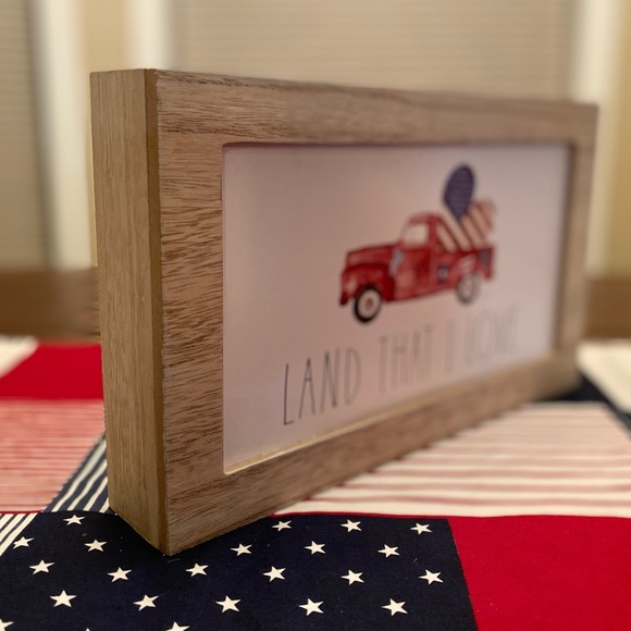 Rae Dunn Land That I Love July 4th Sign, Land That I Love Towel & Wall Signs - Picture 5 of 16